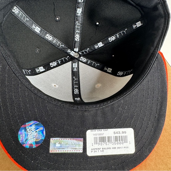 Baltimore Orioles 2024 MLB Post Season Hat Fitted New Era 59FIFTY On Field 7 1/2 - Picture 8 of 9
